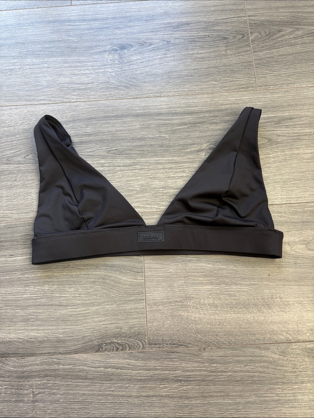 SKIMS Black Triangle Bralette